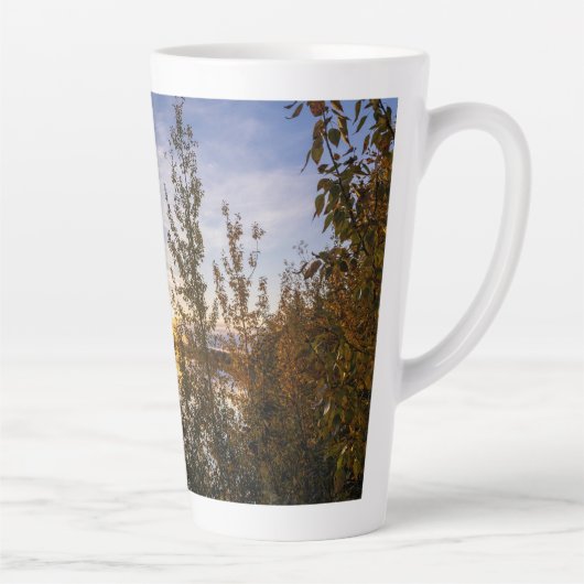 Herbstsonneuntergang Milchtasse (Rechts)