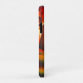 Herbstsonnige Landschaftsmalerei Kunst Case-Mate iPhone Hülle (Hinten/Rechts)