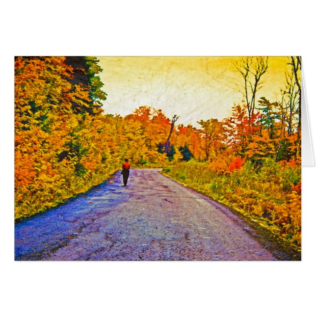 Herbstspaziergang (Vorderseite (Horizontal))