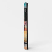 Herbstspaziergang Halloween Hexenkatze Kunst Case-Mate iPhone Hülle (Hinten/Links)