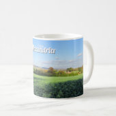 Herbstspaziergang im Grünen - Personalisiert Kaffeetasse (VorderseiteRechts)