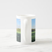 Herbstspaziergang im Grünen - Personalisiert Porzellantasse (Rückseite)