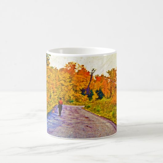Herbstspaziergang Kaffeetasse (Mittel)