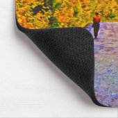 Herbstspaziergang Mousepad (Ecke)