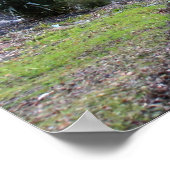 "Herbstspaziergang" Poster (Ecke)