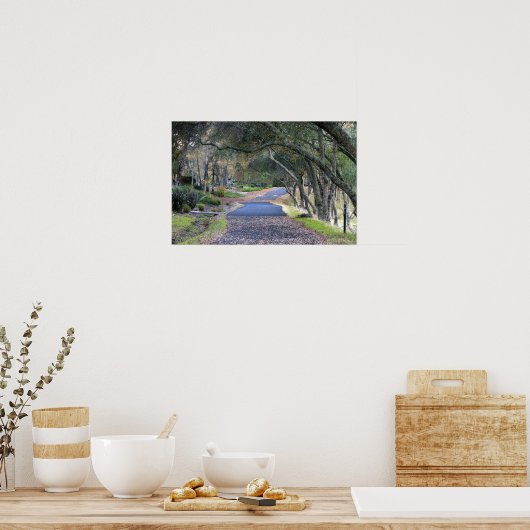 "Herbstspaziergang" Poster (Küche)