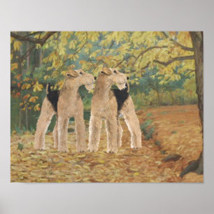 Herbstspaziergang Poster