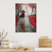 Herbstspaziergang Poster (Küche)