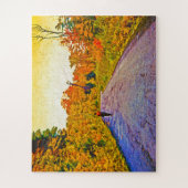 Herbstspaziergang Puzzle (Vertikal)