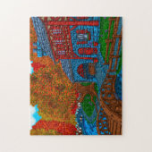 Herbstspaziergang Puzzle (Vertikal)
