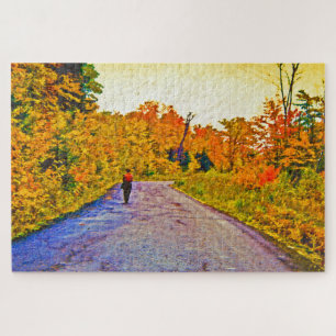 Herbstspaziergang Puzzle