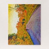 Herbstspaziergang Puzzle (Vertikal)