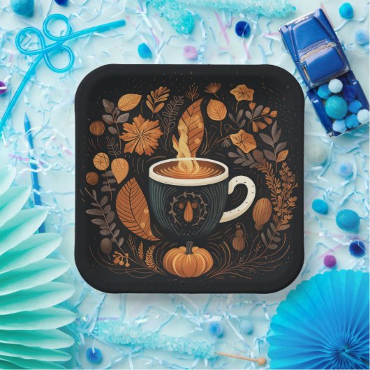 Herbstspeck Latte Party Teller (Party)