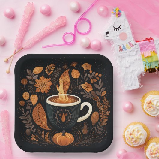 Herbstspeck Latte Party Teller (Party)