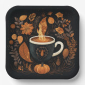 Herbstspeck Latte Party Teller (Vorderseite)