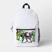 Herbstspiel Bedruckter Rucksack (Vorderseite)