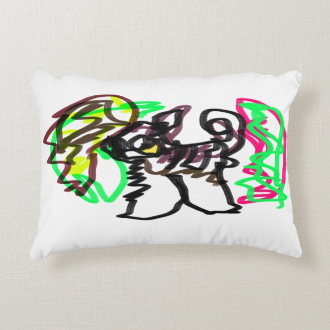 Herbstspiel Dekokissen (Vorderseite)