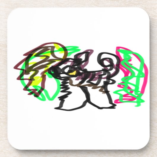 Herbstspiel Getränkeuntersetzer (Vorderseite)