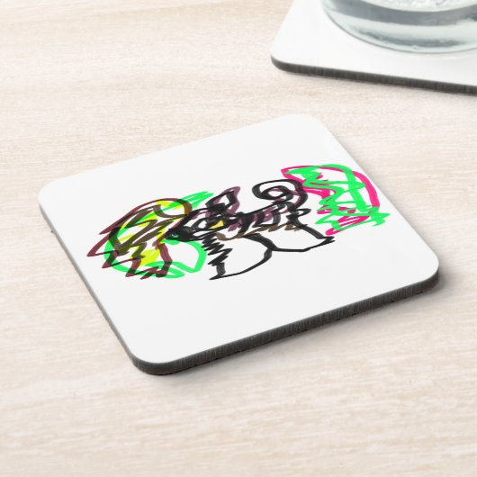 Herbstspiel Getränkeuntersetzer (Linke Seite)