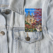 Herbstspiele - Oxford Kathedrale im Herbst Button (Insitu)