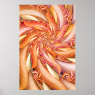 Herbstspirale Poster