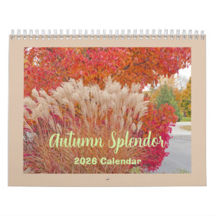 "HERBSTSPLENDOR" 12 MONATE KALENDER 2025