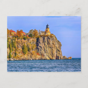 Herbstsplit Rock Postkarte