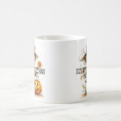 Herbstspur | Frohe Halloween Kaffeetasse (Mittel)