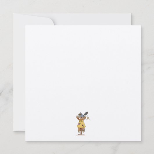 Herbstspur ・ Rückgrat Einladung (Rückseite)