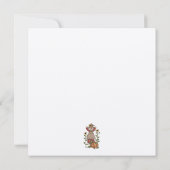 Herbstspur ・ Rückgrat Einladung (Rückseite)