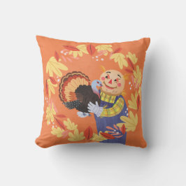 Herbstspur und Türkei Kissen