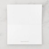 Herbstspur und Türkei Platzkarte (Innenseite Aufgefaltet)