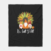 Herbstspürbis Herbstspürbis Herbst - Herbst! Fleecedecke (Vorderseite)