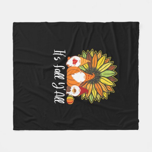 Herbstspürbis Herbstspürbis Herbst - Herbst! Fleecedecke (Vorderseite (Horizontal))