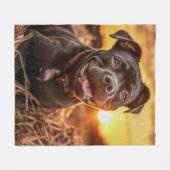 Herbststadion Fleecedecke (Vorderseite (Horizontal))