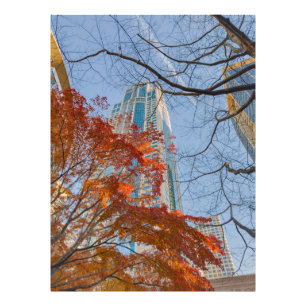 Herbststadt Fotodruck