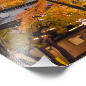 Herbststadt Fotodruck (Ecke)