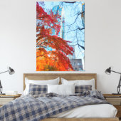 Herbststadt Leinwanddruck (Insitu (Schlafzimmer))