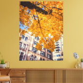 Herbststadt Leinwanddruck (Insitu (Wohnzimmer))