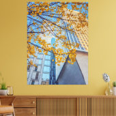 Herbststadt Leinwanddruck (Insitu (Wohnzimmer))