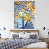 Herbststadt Leinwanddruck (Insitu (Schlafzimmer))