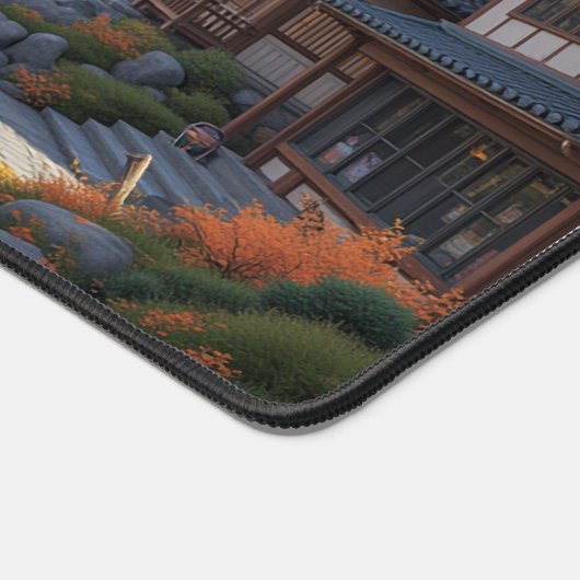 Herbststadt - Studio Ghibli Inspiriert Schreibtischunterlage (Ecke)