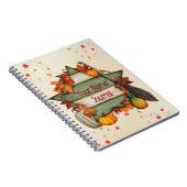 Herbststern Notizblock (Rechte Seite)