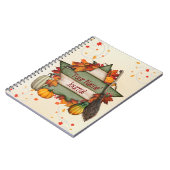 Herbststern Notizblock (Linke Seite)