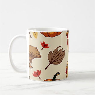 Herbststil-Tasse Kaffeetasse