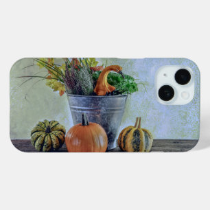 Herbststillleben mit Kürbissen, Blumen Case-Mate iPhone Hülle