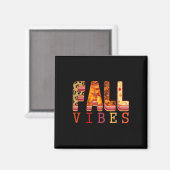 Herbststimmung Blätter Herbst Gemütlicher Pullover Magnet (Vorderseite/Rückseite)