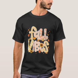Herbststimmung Coquette Bogen Kürbis Thanksgiving  T-Shirt