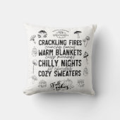 Herbststimmung Kissen (Vorderseite)