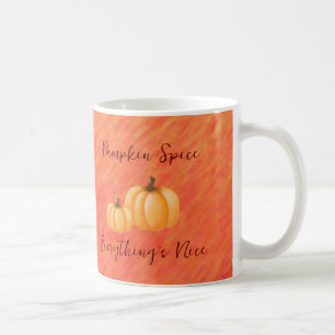 Herbststimmung-Kürbisgewürz- Kaffeetasse